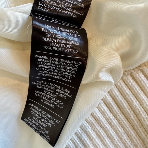 Harley Davidson Embroidered Ivory Denim Moto Jacket Size Large - Picture 5 of 6